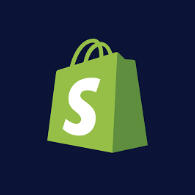 Shopify logo and link to website